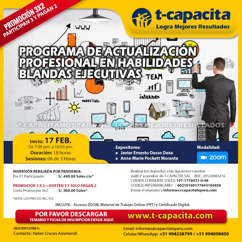 PROGRAMA DE ACTUALIZACIÓN PROFESIONAL EN HABILIDADES BLANDAS EJECUTIVAS